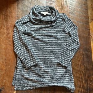 LOFT striped sweater.